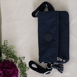 Kipling Navy Convertible Belt Fanny  Shoulder Bag Purse Lightweight
